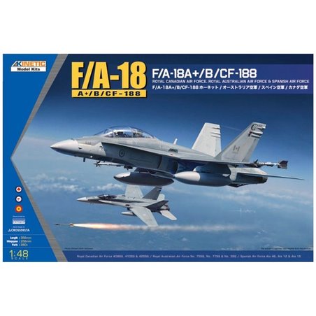 1/48 F/A-18A+/B/CF-188 Hornet - Royal Canadian, Royal Australian & Spanish AF