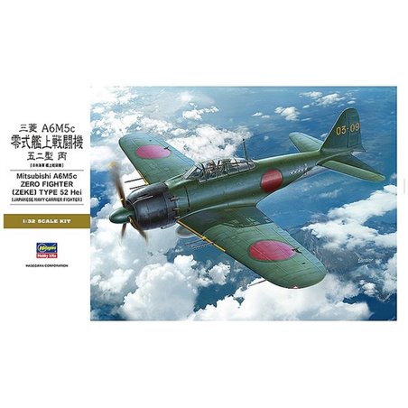 1/32 Mitsubishi A6M5c Zero Fighter Model 52 Hei