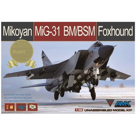 1/48 Mikoyan MiG-31 BM/BSM Foxhound Limited Edition 