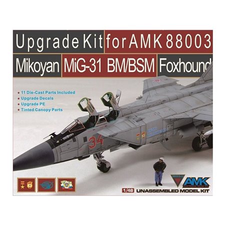 1/48 Mikoyan MiG-31 BM/BSM Foxhound Upgrade Kit for AMK88003 