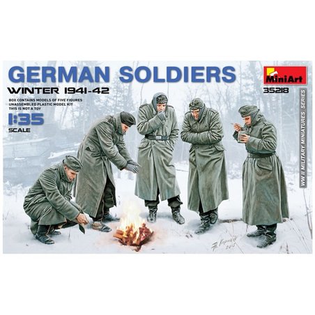 1/35 German Soldiers Winter 1941-1942 5pcs