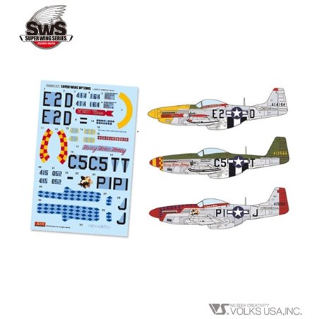 1/32 Decals P-51D Marking Set 1