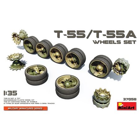1/35 T-55/T-55A Wheels Set