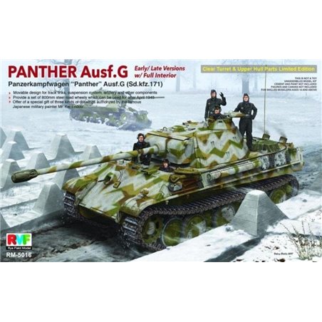 1/35 Panther Ausf.G w/ Interior Limited Edition