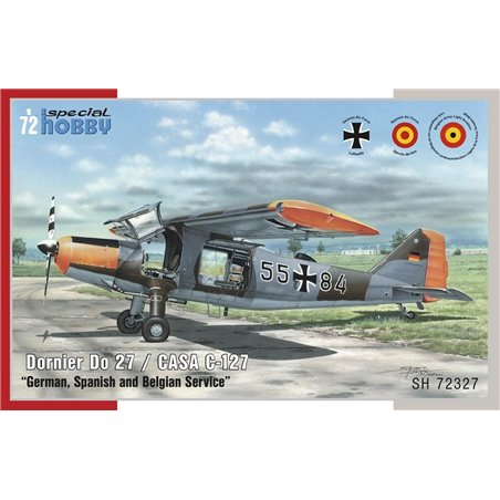 Special Hobby 1/72 Dornier Do-27 aircraft model kit