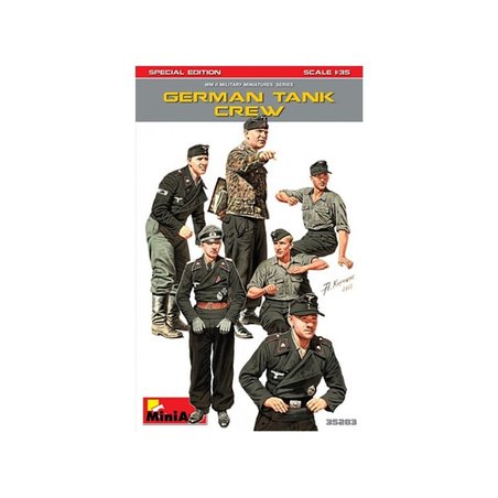 1/35 German Tank Crew. Special Edition