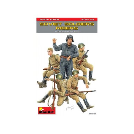 1/35 Soviet Soldiers Riders Special Edition