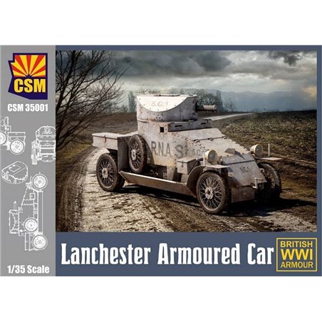 1/35 Lanchester 4 x 2 Armoured Car 