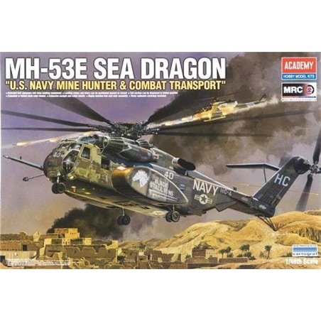 Academy 1/48 MH-53E Sea Dragon helicopter model kit