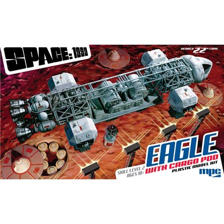 1/48 Space:1999 Eagle Transporter with Cargo Pod