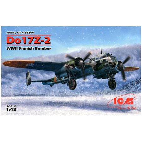 1/48 Do 17Z-2 WWII Finnish Bomber 