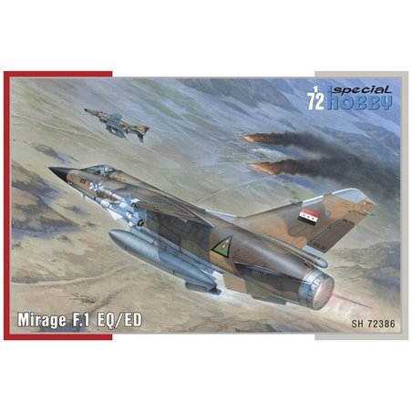 Maqueta de avion Special Hobby 1/72 Dassault Mirage F.1 EQ/ED