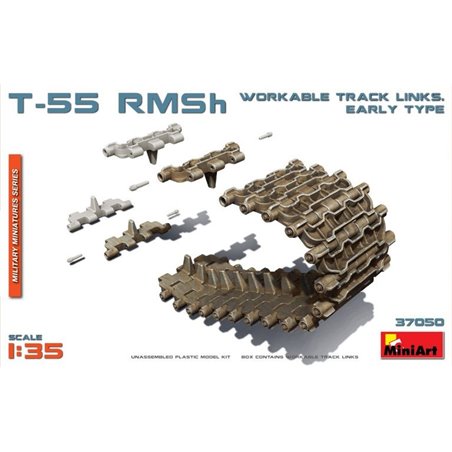 1/35 T-55 RMSh WORKABLE TRACK LINKS. EARLY TYPE