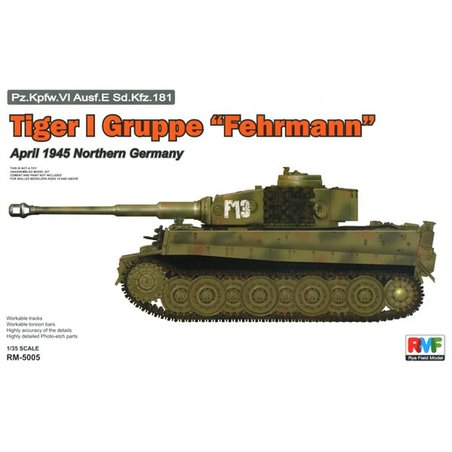 1/35 Tiger I Gruppe "Fehrmann" April 1945 Northern Germany