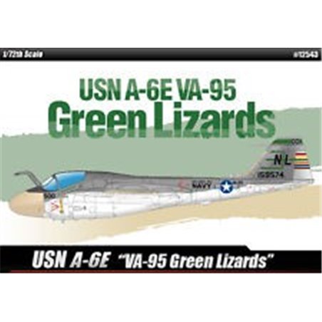 1/72 USN A-6e Va-95 Green Lizards Model Kit