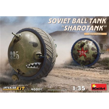 1/35 Soviet Ball Tank "Sharotank" Interior Kit