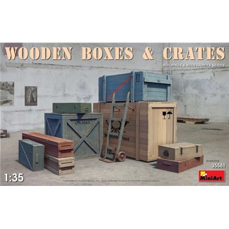 1/35 Wooden Boxes & Crates
