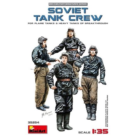 1/35 Soviet Tank Crew (for Flame Tanks & Heavy Tanks of Breakthrough)
