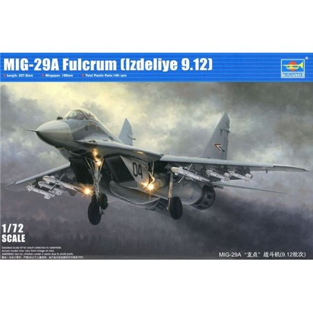 1/72 MIG-29A Fulcrum A (Izdeliye 9.12) 