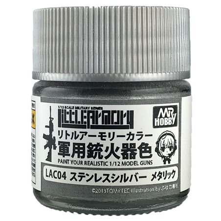 Mr-Hobby Paint Mr Color Special Set LAC-04 - Stainless Steel Silver
