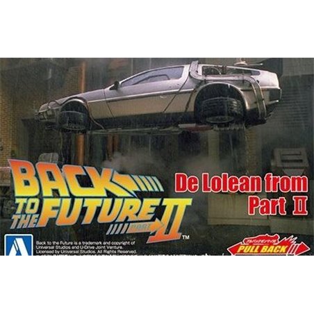 1/43 Back to the Future II  - Pull-Back DeLorean