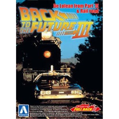 1/43 Back to the Future III  - Pull-Back DeLorean