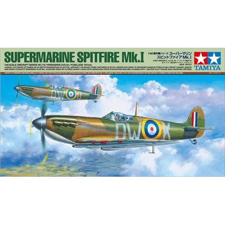 Tamiya 1/48 Supermarine Spitfire Mk.I aircraft model kit