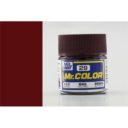 C27- Mr. Color -   Hull Red  10ml