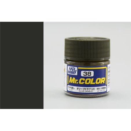 C38- Mr. Color -olive drab (2)  10ml