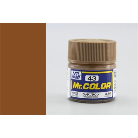 C43- Mr. Color -wood brown   10ml