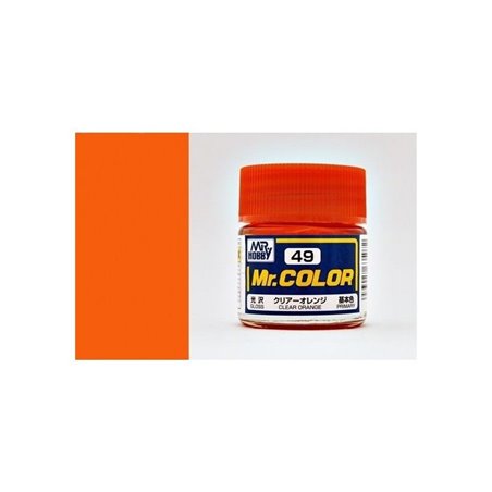 C49- Mr. Color -Clear orange  10ml