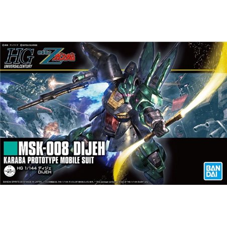 Bandai 1/144 HGUC Dijeh Gundam model kit