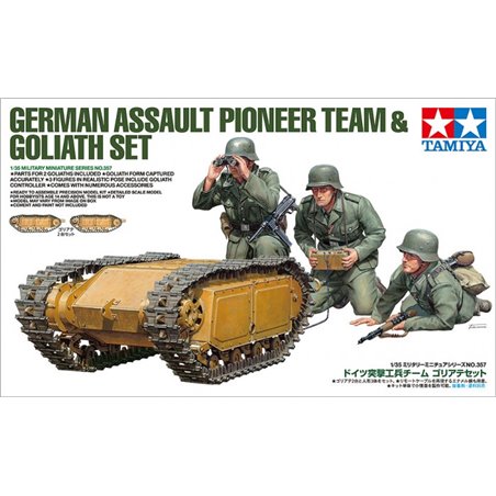 1/35 German Assault Pioneer Team & Goliath Set 