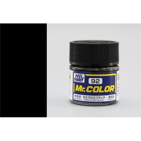 C92- Mr. Color -  semi gloss black  10ml