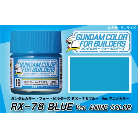 Mr Gundam Color RX-78 Blue Ver. Anime Color