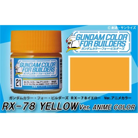Mr Gundam Color RX-78 Yellow Ver. Anime Color