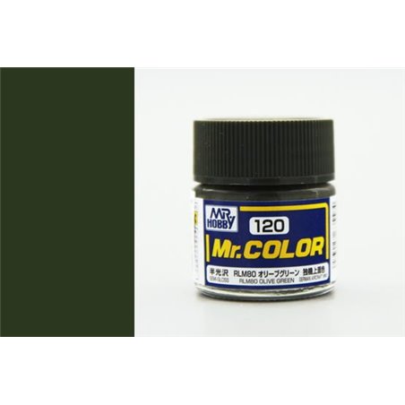 C120-Mr. Color -  RLM80 olive green  10ml
