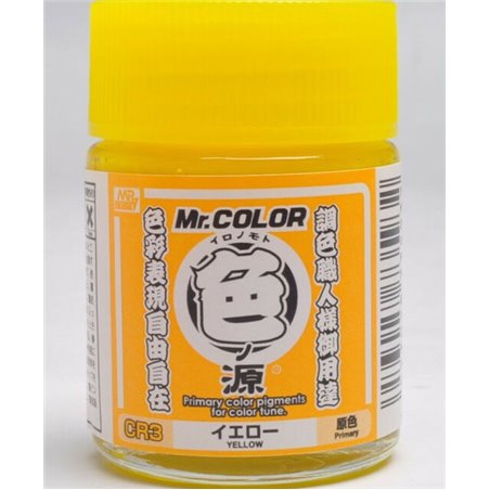 Mr-Hobby Paint PRIMARY COLOR PIGMENTS FOR MR.COLOR YELLOW (18ml)