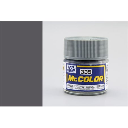 C335-Mr. Color- medium seagray BS381C/637  10ml