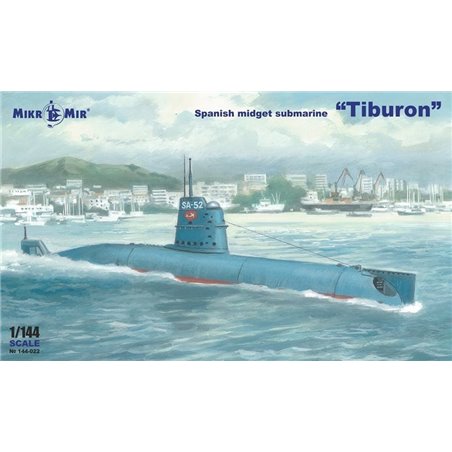 1/144 Spanish midget submarine "Tiburon"