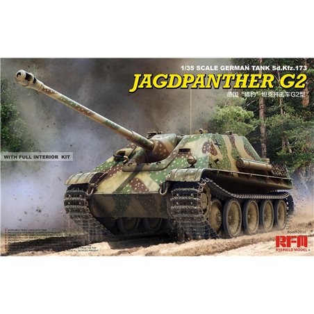 1/35 JAGDPANTHER G2 WITH FULL INTERIOR & WORKABLE TRACK LINKS