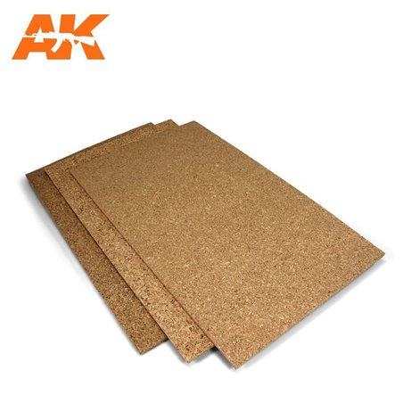Cork Sheet (choose size, thickness and finition) 