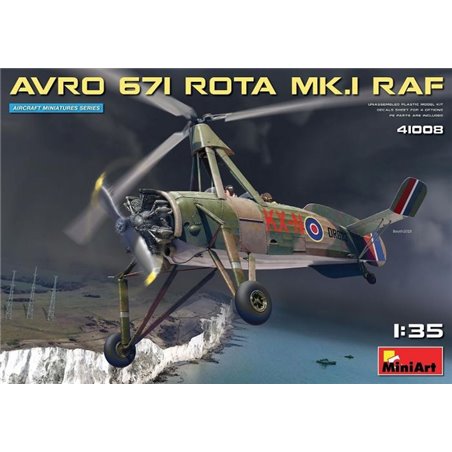 Maqueta de helicoptero Miniart 1/35 Avro 671 Rota Mk.I RAF
