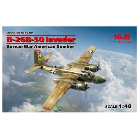 1/48 B-26B-50 INVADER, KOREAN WAR AMERICAN BOMBER