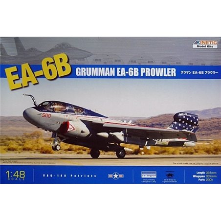 Kinetic 1/48 Grumman EA-6B Prowler aircraft model kit