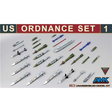1/48 US Ordenance Weapon Set 1 F-14D 