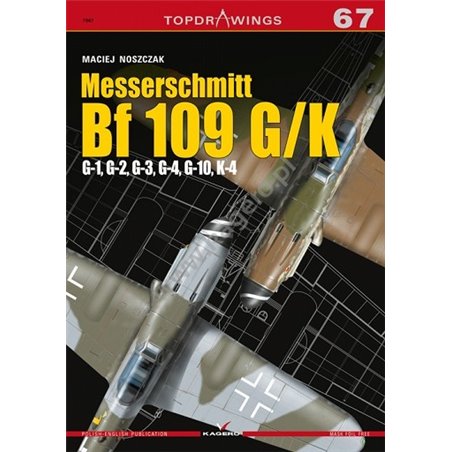 67- Messerschmitt Bf 109 G/K G-1, G-2, G-3, G-4, G-10, K-4