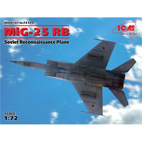 ICM 1/72 MIG-25RB aircraft model kit