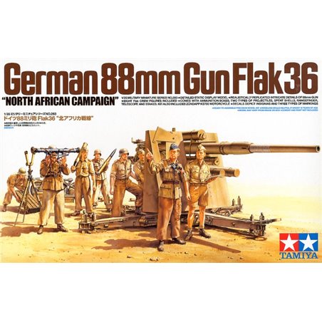 1/35 GERMAN FLAK 36 NORTH AFRICAN CAMPAIGN