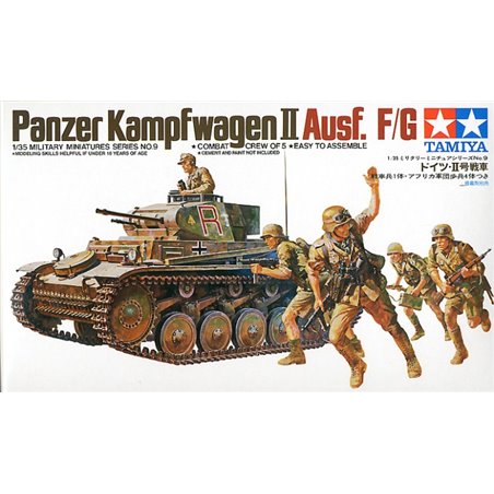 1/35 GERMAN PANZER MK. II AUSF.F/G